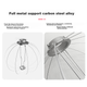 Абажур YOUFES SP03 Baorong Soft Light Ball Lampshade, сферический заполняющий свет для фотосъемки и прямых трансляций, быстросборный, складной, портативный, подходит для фотосъемки, Shenniu Jinbei Aitushi, стандартная конфигурация 65 см. - изображение 7