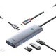 Док-станция расширения Baseus USB 3.0, адаптер для зарядки, разветвитель Type-C, универсальный конвертер Thunderbolt 4 для ноутбуков Huawei. - изображение 3