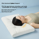 Наполнитель для подушки BEYOND Home Textiles, 60 нитей, композит из чистого хлопка и шелкового волокна, для взрослых, в упаковке по одной штуке, обеспечивает комфортный сон, 48*66 см. - изображение 5