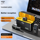 Микрофон Aigo S16 беспроводной с зажимом двойной, для интервью/стриминга, для Apple/Android - изображение 5