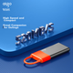 Портативний твердотільний накопичувач (PSSD) Aigo 500 ГБ, S11 Type-C USB 3.2, швидкість читання до 520 МБ/с, вбудовані кабелі для прямого підключення телефону - изображение 6