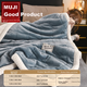Ковдра MUJI фланелева стьобана тришарова зимова, 150х200 см - зображення 4