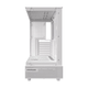 Корпус FPMAX Time Crystal Z8 Seaside View, материнская плата ATX, игровой ПК, настольный компьютер, поддержка быстросъемного крепления на 270°, система водяного охлаждения Seaside View 360, белый. - изображение 12