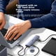 UGREEN USB Hub 3.0, док-станция расширения, разветвитель, высокоскоростной 4-портовый адаптер-конвертер, удлинительный кабель для ноутбука 2 метра, корпус из алюминиевого сплава - изображение 7