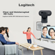 Веб-камера Logitech C270i корпоративного класу HD USB для домашнього та офісного використання, камера для комп'ютера та телевізора, веб-камера для робочого столу, камера для онлайн-курсів [знижка за одноразову покупку] - изображение 9