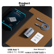 USB-концентратор Yottamaster USB 3.2, 4-портовая док-станция расширения, многопортовый адаптер, совместимый с компьютерами Black Myth: Wukong и настольными компьютерами, с разъемом питания Type-C, длина кабеля 0,5 метра. - изображение 12