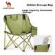 Складной походный стул CAMEL Outdoor Refined с подлокотником, спинкой, для рыбалки, шезлонг, кресло-луна 1J32265970D - зображення 6