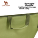Складной походный стул CAMEL Outdoor Refined с подлокотником, спинкой, для рыбалки, шезлонг, кресло-луна 1J32265970D - зображення 7
