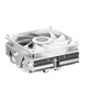 Кулер для процессора PCCOOLER RC400-47 WH ITX с воздушным охлаждением (давление вниз/высота 47 мм/4 тепловые трубки/медное основание с пайкой оплавлением и никелированием/поддерживает AM5 1700) - изображение 9