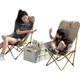 Складной стул CAMEL Moon Chair 173CAHD080A для кемпинга и рыбалки, портативный - изображение 2