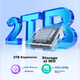 Корпус для жесткого диска ORICO 2230 M.2, портативный SSD NVME, внешний жесткий диск, интерфейс Type-C 3.2, электронный мочеприемник, совместимый с телефонами, ноутбуками и планшетами TC20 - зображення 7