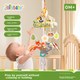 Мобільна ліжечко для новонароджених Jollybaby, підвісна обертова музична підвіска, іграшка для немовлят 0-1 рік, світ джунглів - зображення 4