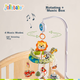Мобільна ліжечко для новонароджених Jollybaby, підвісна обертова музична підвіска, іграшка для немовлят 0-1 рік, світ джунглів - зображення 8