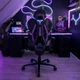 Ергономічне ігрове крісло Proove Gaming Respawn Black-purple - изображение 14