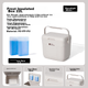 MOBIGARDEN Frost 22L Cooler Box, контейнер великої місткості для кемпінгу на свіжому повітрі, NX23684002, колір: місячно-білий - изображение 4