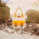 Сумка для мамы KIDSAPRO Mommy Bag, легкая ручная сумка для коляски, переноска для малыша на два плеча, небольшой чехол, Butter Cookies - изображение 4