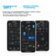 FeiyuTech Scorpion Mini 2 триосьовий інтелектуальний ручний стабілізатор зі стабілізацією, стабілізатор для смартфонів та бездзеркальних камер, чорний колір, комплект - зображення 8