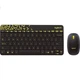 Logitech MK240 Nano [корпоративний клас] Бездротовий комплект офісної клавіатури та миші, компактний, наддовгий час роботи від батареї, з бездротовим приймачем 2.4G, чорний [знижка за одне замовлення] - зображення 1
