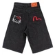 Чоловічі джинсові шорти чорні EVISU Hello Kitty 30(Р) (1027-115-2) - изображение 2