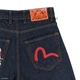 Чоловічі джинсові шорти сині EVISU Hello Kitty 34(Р) (1027-114-1) - изображение 5