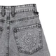 Чоловічі джинсові шорти Chrome Hearts сірі 34(Р) (1027-150-6 CH11) - изображение 7