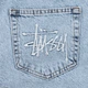 Чоловічі джинсові шорти Stussy блакитні 30(Р) (1027-439) - зображення 7