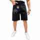 Чоловічі джинсові шорти Chrome Hearts чорні 34(Р) (928-200-1 CH07) - зображення 4