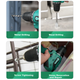 Многофункциональная электрическая шуруповертка SATA, аккумуляторная дрель с регулируемой скоростью, модель 05803, 2,0 Ач, 12 В, литиевая батарея. - изображение 6