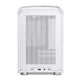 Мини-корпус JONSBO C6 ITX белого цвета (четырехсторонняя сетчатая панель/три места для вентиляторов/разъем Type-C на передней панели/блок питания ATX/кулер для процессора ≤170 мм/видеокарта 255 мм) - зображення 11