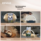EZVALO Sculptor Bluetooth-колонка, бездротова зарядка музична лампа, нічник, креативний високоякісний нішевий практичний подарунок на день народження для чоловіків та жінок - зображення 6