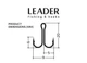 Двійник Leader LONG DOUBLE №12 (4 hooks) - изображение 2