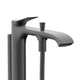 Змішувач для ванни Hansgrohe Vivenis підлоговий чорний матовий хром (75445340) - изображение 3