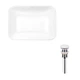 Раковина накладна Qtap Scorpio 615х390х150мм з донним клапаном Pop up PU02 (QT1411K491WN47291) - изображение 1