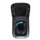 Унітаз підвісний Qtap Crow Ultra Quiet 485×340×290мм безобідковий з сидінням Soft close чорний (QT05335171MB) - изображение 3