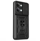 Чехол Primo Shockproof для Poco X8 Pro Max - противоударный, с подставкой и шторкой для камеры - Black - изображение 3