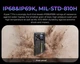 Бронированный телефон HOTWAV Hyper 7 Pro 16/256GB аккумулятор 10800 mAh Красный - изображение 5