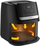 Аерогриль Air Fryer Sencor SFR6600SS 6.5 л великий кошик антипригарне покриття Сріблястий - зображення 5