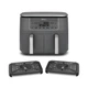Аэрогриль Ninja DZ300EU 7.6 л Dual Zone синхронная готовка Sync Finish Серый - изображение 4