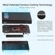 Мини ПК MeLE Quieter 4C F5Q / Intel N100 / RAM 16GB / SSD 512GB / 2 х HDMI / LAN / Wi-Fi 5 / Bluetooth 5.1 / Windows 11 / Black (101939611) - изображение 4
