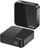 Мини ПК DreamQuest Pro Plus / Intel Processor N150 / RAM 32GB / SSD 1TB / 2 x HDMI / 2 x LAN / Wi-Fi 5 / Bluetooth 5.0 / Windows 11 / Black (102155100) - изображение 1