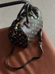 Жіноча сумка Speedy 25 боченя чорний моногам через плече - зображення 2