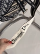 Жіноча сумка Saddle Bag чорний напис через плечі сідло - зображення 3