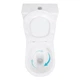 Унитаз напольный Qtap Leo Ultra Quiet 620×355×790 мм с сиденьем Soft-close, White QTLEO27W49261 - изображение 6