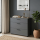Комод Doros Торн Антрацит 3Ш 90х51.6х80 (DRS-012092) - изображение 3