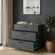 Комод Doros Торн Антрацит 3Ш 90х51.6х80 (DRS-012092) - изображение 4