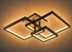 Люстра потолочная светодиодная LED Light House SRS-20673/3 LED 102W BK+WOOD черная + дерево - изображение 5