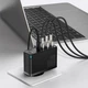 МЗП Baseus GaN2 Pro Quick Charger 100W (2Type-C + 2USB) (Black) - изображение 3