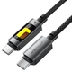 USB кабель AceFast C21-03, Type-C, 1.2 м., Черный - 620278 - изображение 2