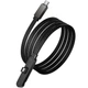 USB кабель Hoco U150 Exquisite, Type-C, 1.2 м., Чорний - 706435 - зображення 2