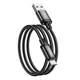 USB кабель Hoco X89, MicroUSB, 2.0 м., Черный - 594524 - изображение 3